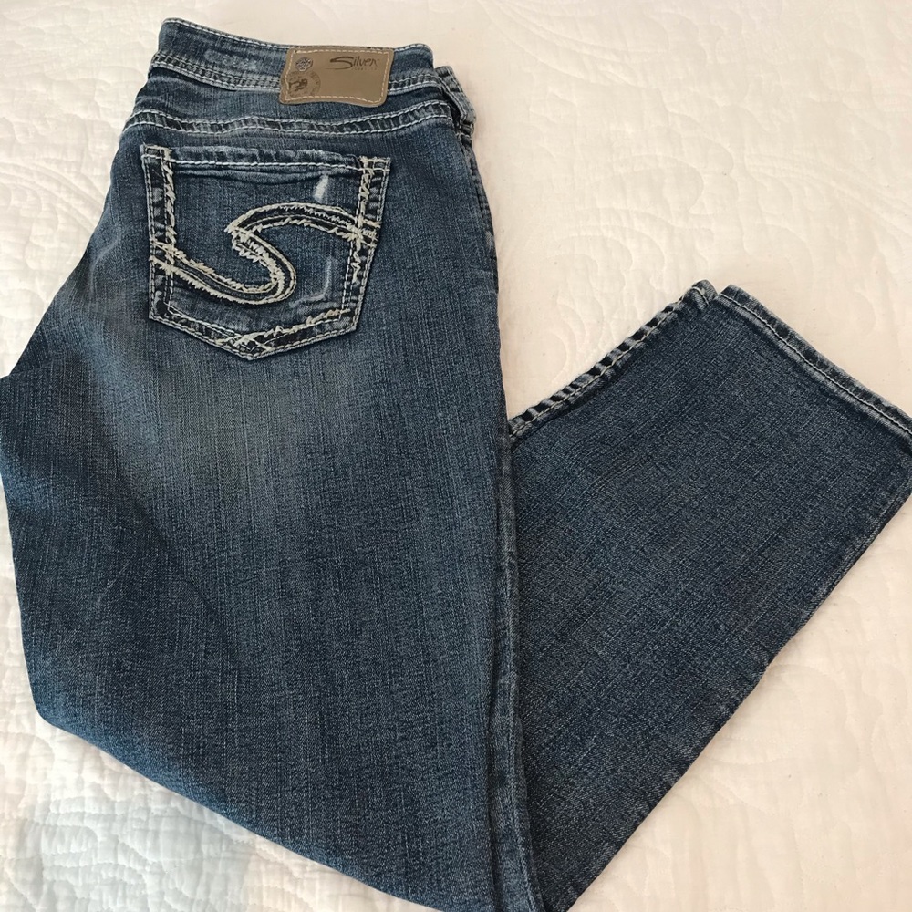 Silver Jeans Crop Size 29/25